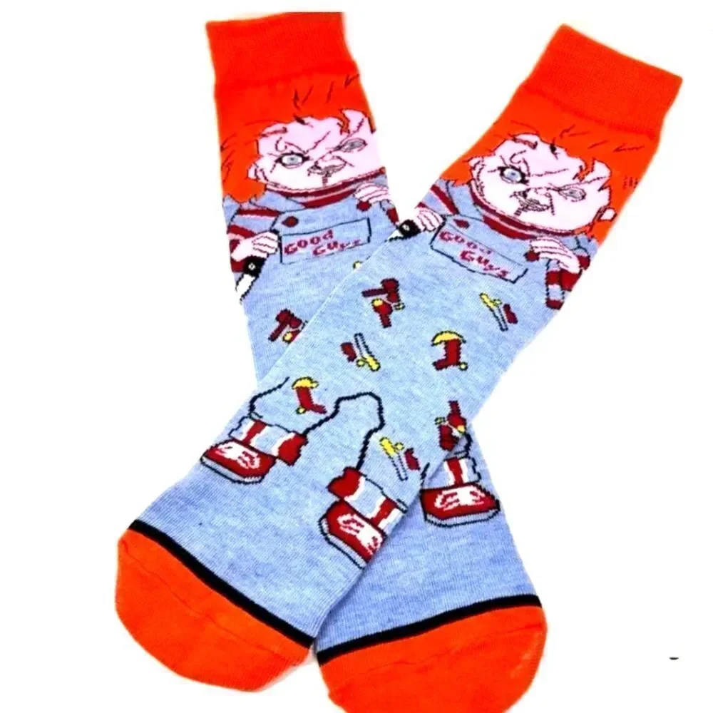 New unisex  CHUCKY Child's Play movie novelty halloween soc…